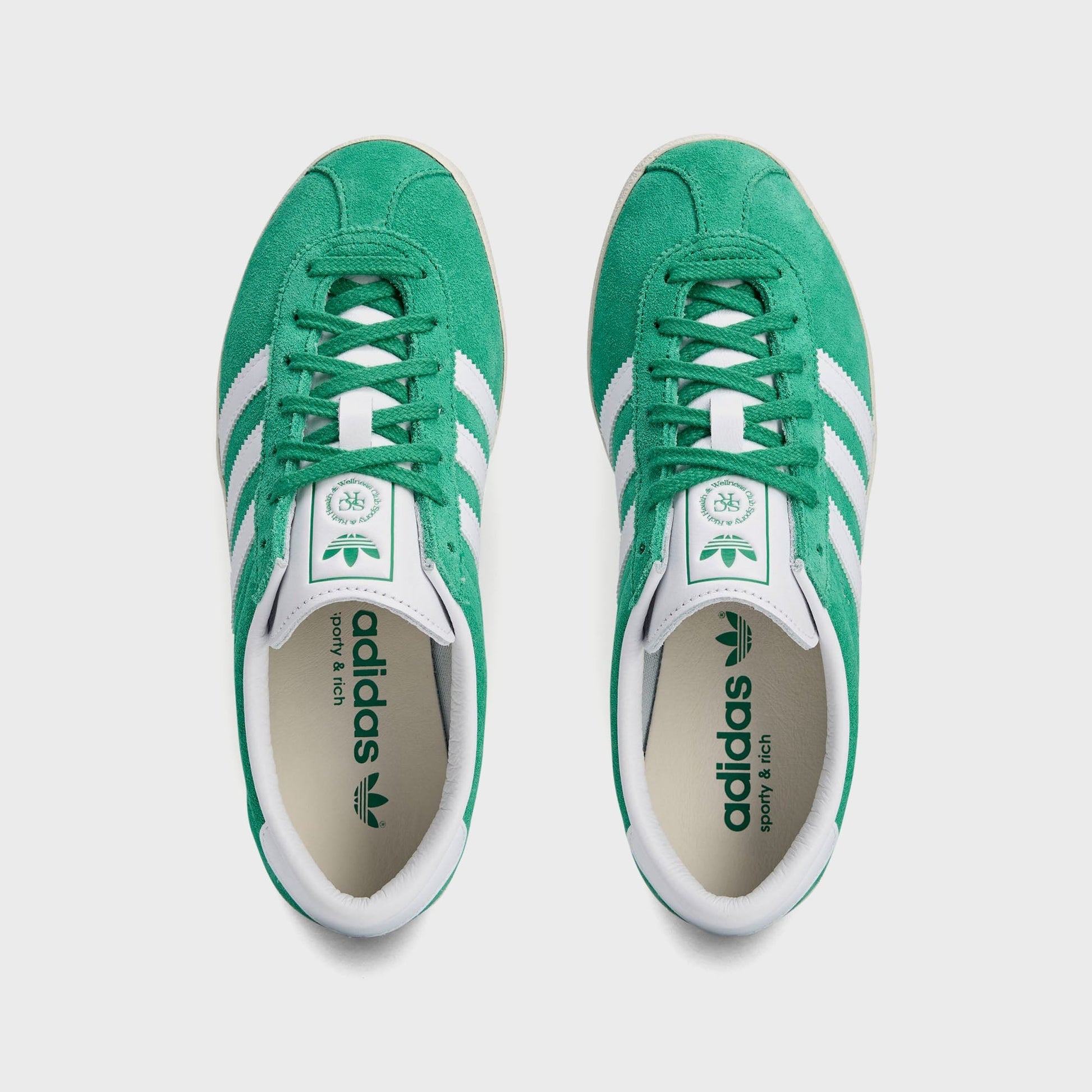 Men|Women Kith adidas WMNS Blanc Sporty & Rich - Court Green / White / Off-White
